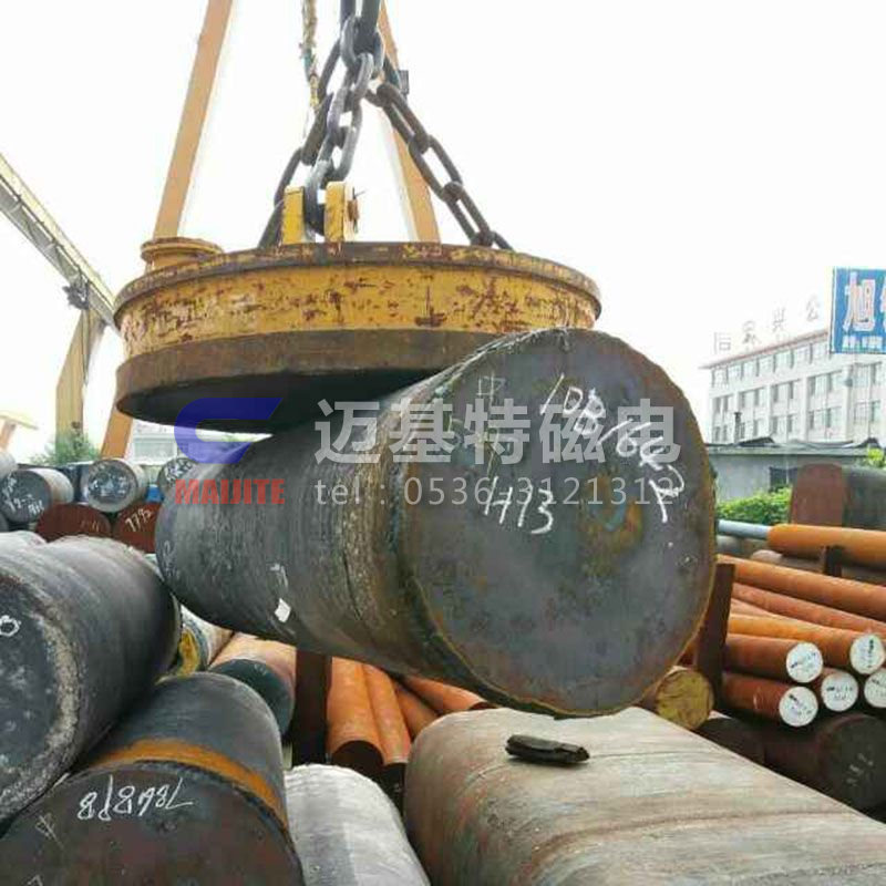 MW03系列吊運鋼坯、板坯用和翻轉(zhuǎn)板坯用起重電磁鐵